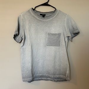 Short sleeve textured top